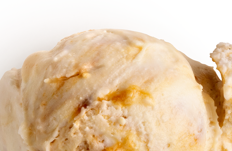 Vanille karamel zeezout ijs