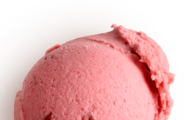 Frambozen ijs